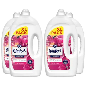 Comfort Fabric Conditioner Honeysuckle & Sandalwood 2.49 Litre 83 Washes, 4 Pack