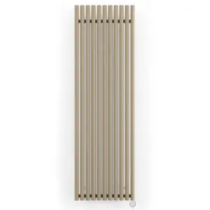 Terma 230V 1.5kW Quartz Mocha Smart Vertical Oil-filled radiator