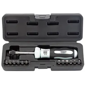 Draper Torque Screwdriver Kit, 1 - 5Nm 75170