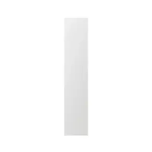 GoodHome Garcinia Integrated handle Gloss white Tall larder Cabinet door (W)300mm (H)1467mm (T)19mm