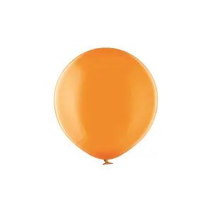 Belbal Latex Crystal Balloons (Pack of 100) Orange (One Size)