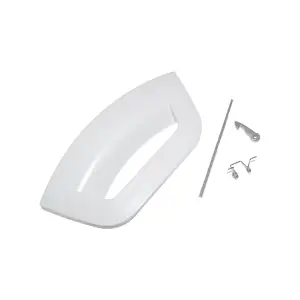 Hotpoint Washing Machine Door Handle Kit Assembly Polar White Futura by Ufixt