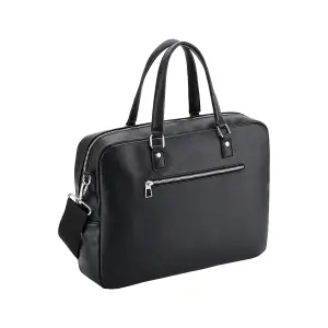 Quadra Tailored Luxe Briefcase Black (One Size)