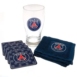 Paris Saint Germain FC Crest Bar Set Blue/Red/White (One Size)