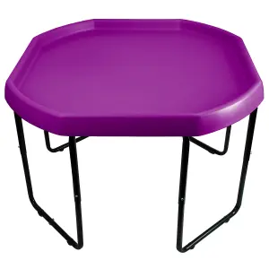 simpa Large 100cm Purple Mixing Play Tray Sand Pit Toys with 3 Tier Height Adjustable Stand