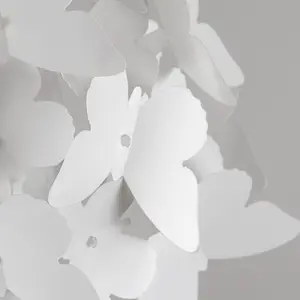 ValueLights Modern White Globe Design Butterfly Ceiling Pendant Light Shade