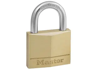 Master Lock - Solid Brass 40mm Padlock 4-Pin