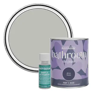 Rust-Oleum Flint Gloss Bathroom Tile Paint 750ml