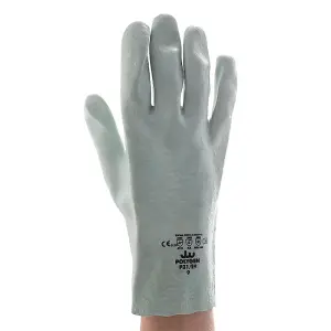 Polyco Polygen P31 Grey Chemical Resistant Mechanics Glove Size 9.5L - 10 Pairs