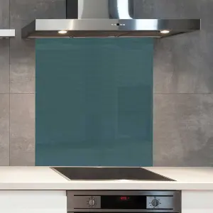 Premium 6mm Glass Dulux Sea Holly Kitchen Splashback Toughened- 90 cm