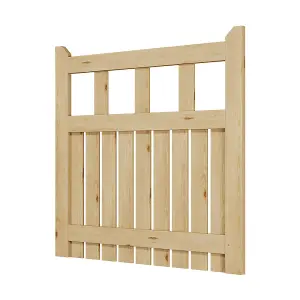 90x90cm Outdoor Garden Wooden Gate Fence Patio Gate