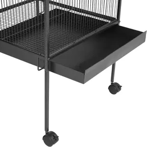 Bird cage 162cm high - anthracite