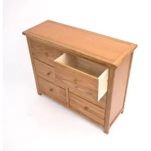 Trivento 6 Drawer Chest of Drawers Wood Knob