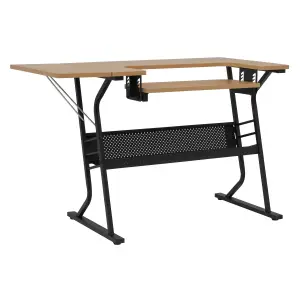 Eclipse Hobby / Sewing Table in Black / Maple - Sewing Online 13368