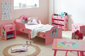 Disney Princess Toddler Bed: Sturdy Engineered Wood Construction, Fits 140cm x 70cm Mattress (Mattress not included)