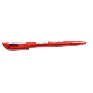 England FA Crest Retractable Pen (Pack of 100) Clear/Red/White (One Size)