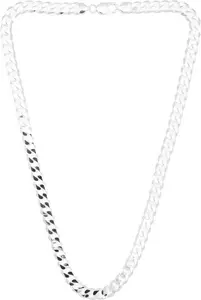 Revere Sterling Silver Solid Curb 20 Inch Chain