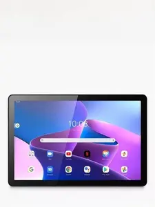 Lenovo Tab M10 ZAAE0128GB Tablet (3Rd Generation), Android, 4GB RAM, 64GB Emmc, 10.1", Storm Grey With Bumper Case