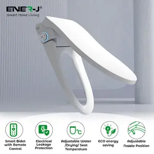 Smart Toilet Seat Cover With Intelligent Bidet Function