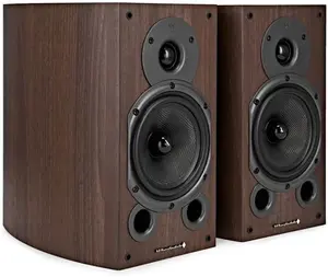 Wharfedale Diamond 9.1 Bookshelf Speakers (Pair), Walnut