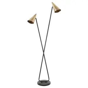 Dual modern Matt LED Floor lamp