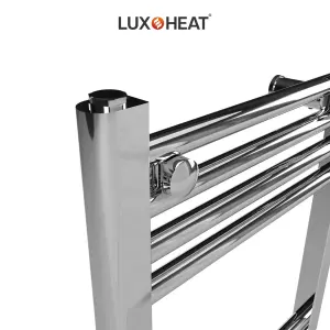 Towel Radiator Rail 1600 x 400 for Central Heating with Chrome Finish