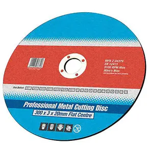 Heavy Duty Cutting Discs - 230mm x 3mm x 22.2mm - Angle Grinder Flat Metal Disc