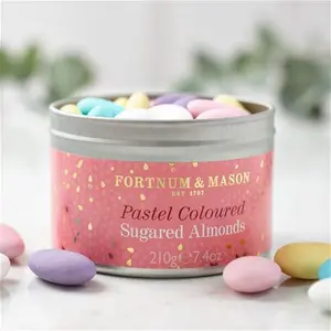 Pastel Coloured Sugared Almonds, 210G, Fortnum & Mason