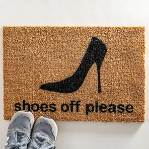 Shoes off please Doormat - Regular 60x40cm