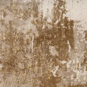 Natural Beige Distressed Abstract Area Rug 240x330cm