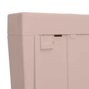 Toilet Cistern with Bottom Water Inlet 3/6 L Salmon