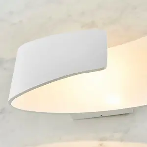 Wall Light Matt White Paint 7.5W LED Module Dimmable Living Room