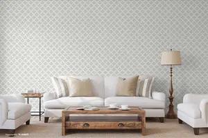 SK Filson Grey Damask Wallpaper