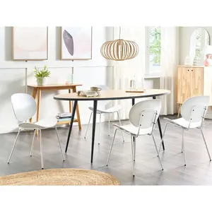 Lakra Dining Chair (Set of 2) White