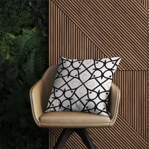 Arabic Style Pattern Outdoor Cushion 45cm x 45cm