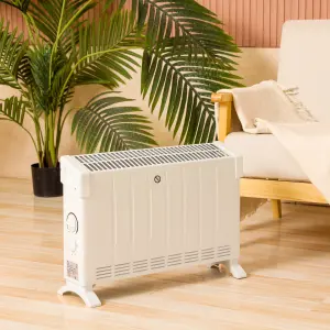 2000W White Convector heater Without timer function