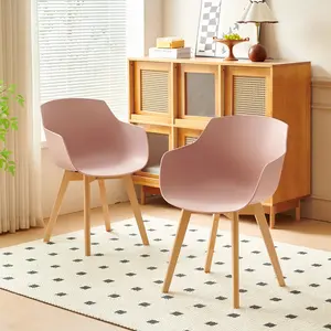 Makenzie Dining Chair (Set of 2) Pink