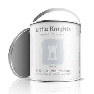 Little Knights Interior Emulsion Paint - Silk - Powder Blue - 2.5 litre