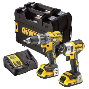 Dewalt DCK266D2T 18v Brushless DCD796 Combi Drill DCF887 Impact Driver 2 x 2.0ah