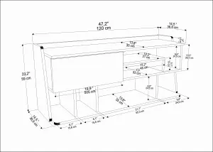 Decorotika Raca TV Stand TV Unit for TVs up to 55 inch