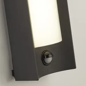 Lighting Collection Goole Redor - Led Outdoor Wall Light With Sensor