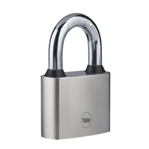 Yale Medium duty Block Iron Disc Open shackle Padlock (W)50mm