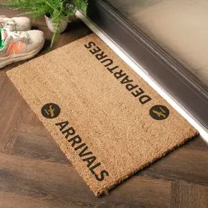 Arrivals & Departures Doormat (60 x 40cm)