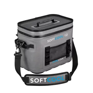 Softcool 12L Cool Bag - Grey, Portable