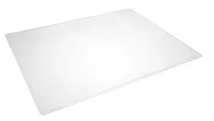 Durable DURAGLAS Clear Waterproof Non-Slip Desk Pad Protector Mat - 65 x 50 cm