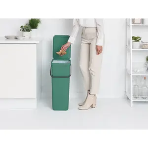 Brabantia Sort and Go 40 Litre Rubbish Bin Fir Green