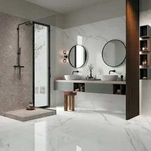 Luxus XL Statuario Venato 270cmx120cm 6mm Tile