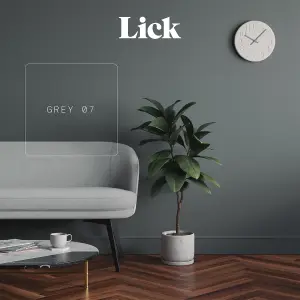 Lick Grey 07 Matt Emulsion paint, 2.5L