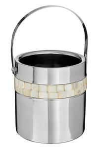 Maison by Premier Mother Of Pearl Inlay Design Ice Bucket