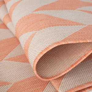 Ecology Collection Outdoor Rugs in Orange  600Or